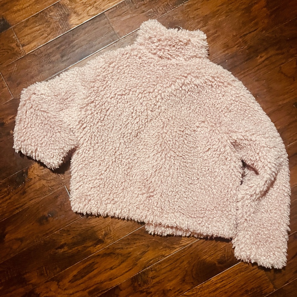 LC Lauren Conrad Blush Teddy Jacket NEW